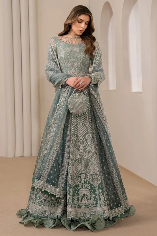 Zilverah Embroidered Chiffon Formal Wear Dress – Buy Pakistani Dress Norway