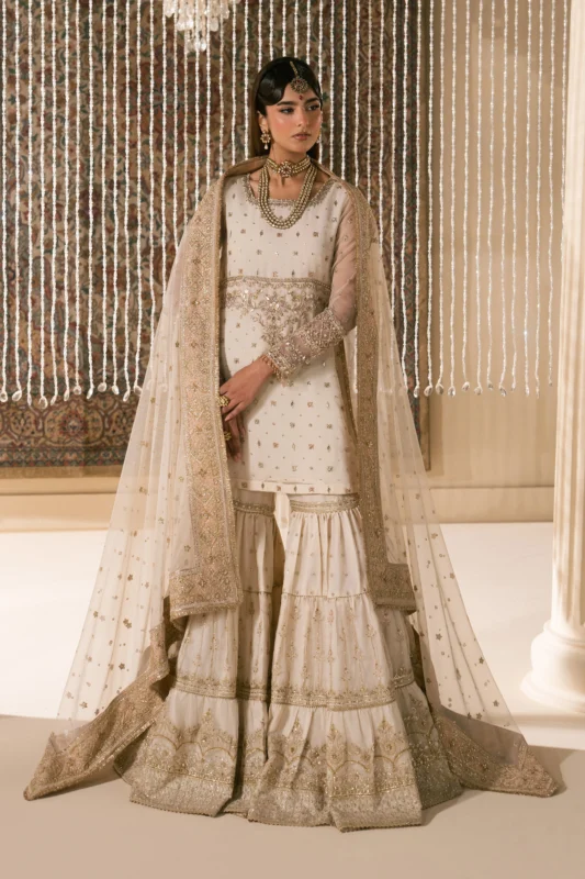 Zilverah Honey Beige Organza Straight-Cut Formal Wear Shirt – Buy Online Norway