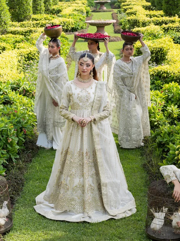 Zilverah Organza Maxi Lehenga 3-Piece Luxury Formal Wear – Buy Pakistani Dress Norway