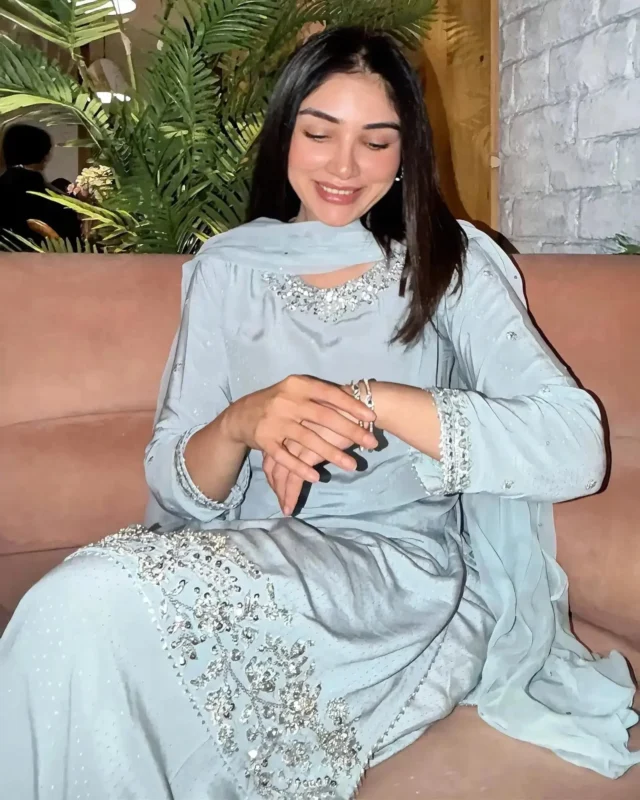 Zilverah Silk Sharara 3PC Party Wear Dress – Buy Online Norway